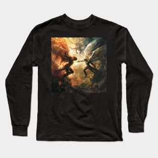 Angel vs Devil Long Sleeve T-Shirt